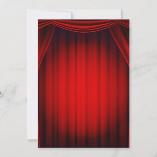 Invitation Un après-midi sur Broadway (Dos)