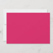 Invitation un arrière - plan rose avec une bordure blanche (Devant)