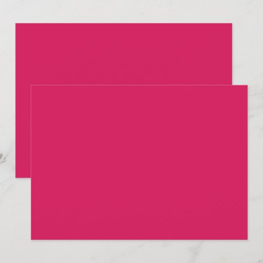 Invitation un arrière - plan rose avec une bordure blanche (Devant / Derrière)
