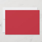 Invitation un arrière - plan rouge avec un (Devant)