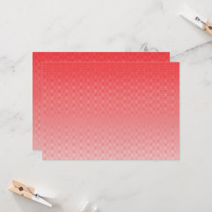 Invitation un arrière - plan rouge et blanc avec de petits ca