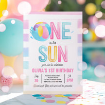 Un Au Soleil 1Er Anniversaire Pool Party