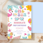 Invitation Un Au Soleil Été Splish Splash 1er Anniversaire