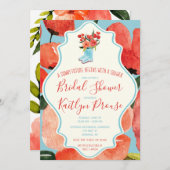 Invitation Un avenir ensoleillé commence avec une douche!  Bo (Devant / Derrière)