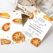 Invitation Un Baby shower À Tarte Un Peu Cutie