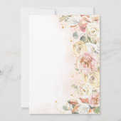 Invitation Un Baby shower Automne Un Peu Citrouille (Dos)