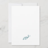 Invitation Un Baby shower Automne Un Peu Citrouille (Dos)