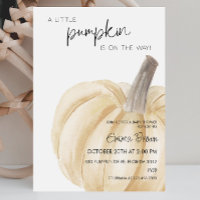 Un Baby shower Automne Un Peu Citrouille