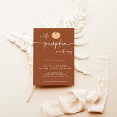 Invitation Un Baby shower Automne Un Peu Citrouille | Neutre