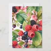 Invitation Un Baby shower Berry Sweet (Dos)