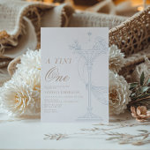 Invitation Un Baby shower Côtier Moderne Tini