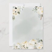 Invitation Un Baby shower d'automne neutre pour un peu Citrou (Dos)