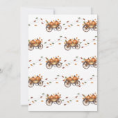 Invitation Un Baby shower D'Automne Un Peu Citrouille Neutre (Dos)