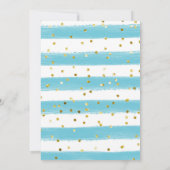 Invitation Un Baby shower De Camion Un Peu Citrouille Vert (Dos)