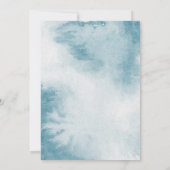 Invitation Un Baby shower de garçon sucré de lapin (Dos)