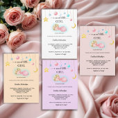 Invitation Un Baby shower de petite fille doux