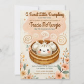 Invitation Un Baby shower Doux (Devant)