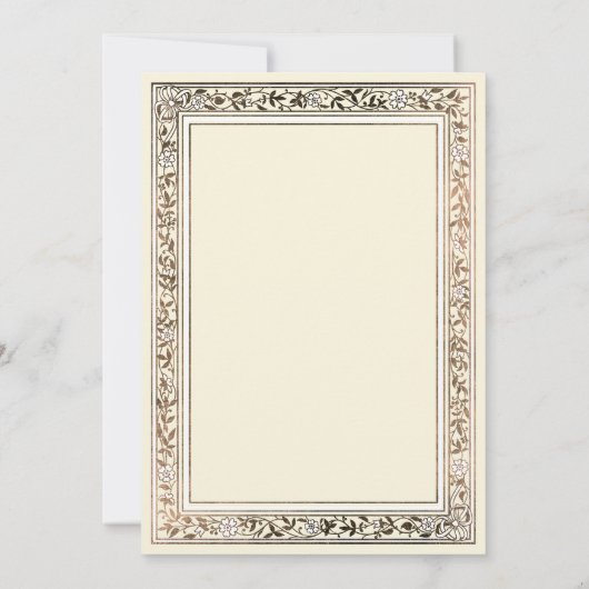 Invitation Un Baby shower jaune pâle à conte équitable (Dos)