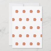 Invitation un baby shower safari un peu sauvage (Dos)