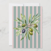 Invitation Un Baby shower Tini One Rose Bow Espresso Martini (Dos)