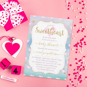 Invitation Un Baby shower Un Peu Chéri