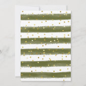 Invitation Un Baby shower Un Peu Sauvage (Dos)