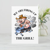 Invitation Un Barbecue (Debout devant)