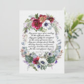 Invitation Un Beau Jour Pour Un Mariage (Debout devant)