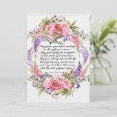 Invitation Un Beau Jour Pour Un Mariage (Debout devant)