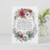 Invitation Un Beau Jour Pour Un Mariage (Debout devant)