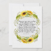 Invitation Un Beau Jour Pour Un Mariage - (Devant)