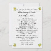 Invitation Un Beau Jour Pour Un Mariage - (Dos)