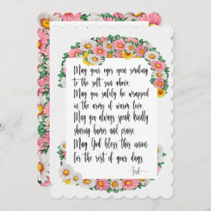 Invitation Un Beau Jour Pour Un Mariage - Voir Retour