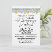 Invitation Un Beau Jour Pour Un Mariage Voir Retour - Invitat (Debout devant)