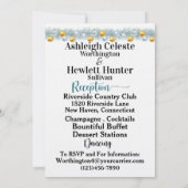 Invitation Un Beau Jour Pour Un Mariage Voir Retour - Invitat (Dos)