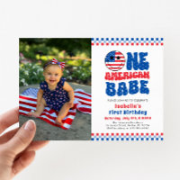 Un bébé américain 4 juillet photo premier annivers
