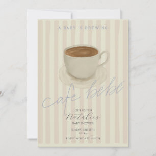 Invitation Un bébé brasse du Baby shower