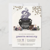 Invitation Un bébé brasse Éffrayante douche d'Halloween (Devant)