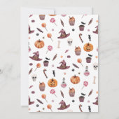 Invitation Un bébé brasse Jack-O-Lanterne Douche Halloween (Dos)