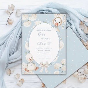 Invitation Un bébé canard arrive Bébé Shower fantaisiste