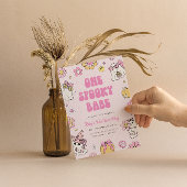 Invitation Un bébé Éffrayant Super Halloween 1er anniversaire