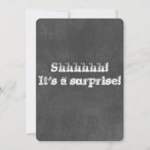 Invitation Un bébé est en train de brasser (Garçon)! (Dos)