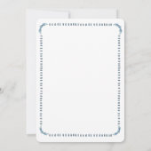 Invitation Un bébé est en train de brasser le Baby shower de  (Dos)