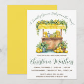 Invitation Un bébé local est en route ! Baby shower (Devant / Derrière)