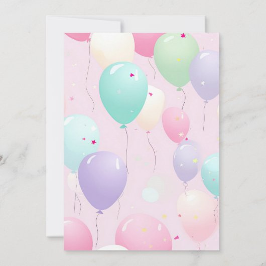 Invitation Un bébé sauvage Eléphant 1er anniversaire (Dos)