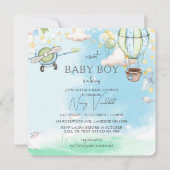 Invitation Un Bébé Sucré Est En Route Baby shower (Devant)