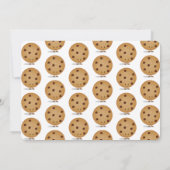 Invitation Un biscuit premier anniversaire (Dos)