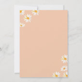 Invitation Un Boho sauvage Anniversaire Arc-en-ciel Fleurs ma (Dos)