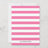 Invitation Un canard chanceux premier anniversaire (Dos)