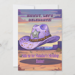 Invitation Un Casquette De Femme Violet Clair Flotte Dans Le